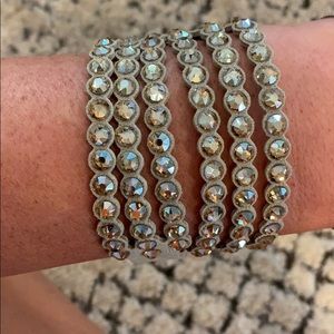 Swarovski wrap bracelet